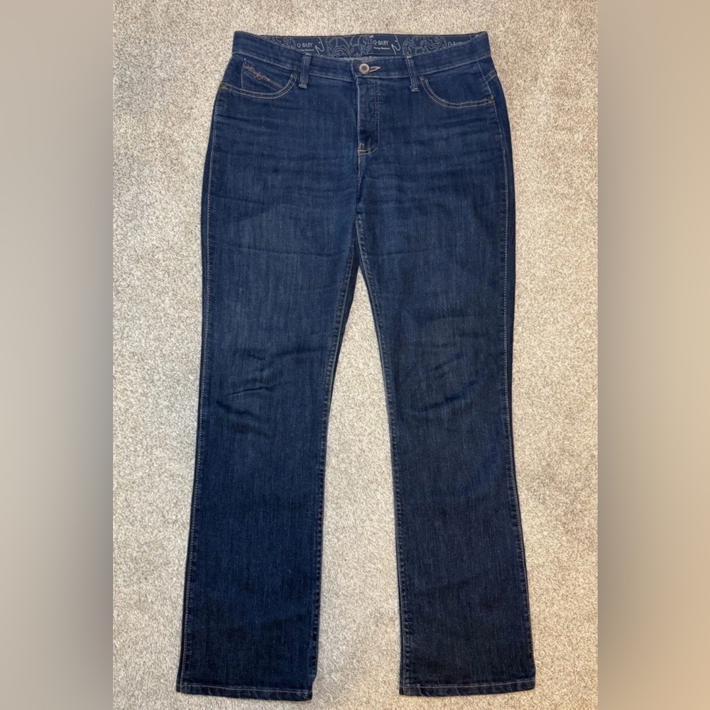 Wrangler Q Baby Jeans Women's Size 11/12 X34
Denim Blue No Gap Waistband 34x34 - Picture 2 of 10